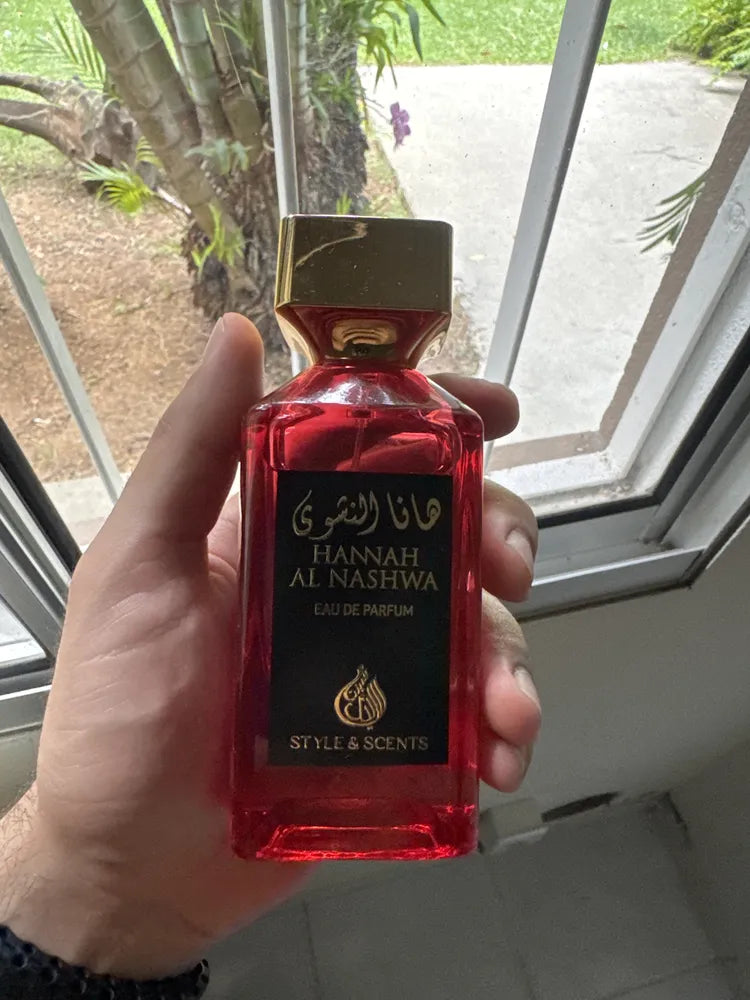 Perfume Árabe Hannah Al Nashwa Style & Scents 100ml EDP