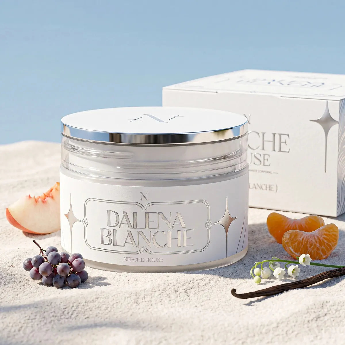 Neeche House Dalena Blanche Body Cream 200g Algodão