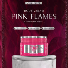 Creme Hidratante Perfumado Neeche House 200g I Aroma Pink Flames - Morango E Framboesa