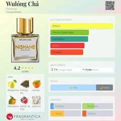 Perfume Wulong Cha Nishane Extrait 100ml Original