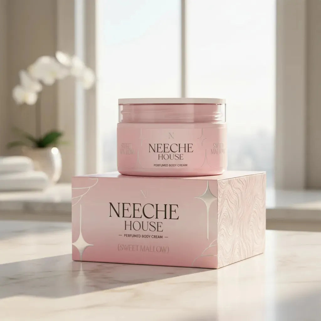 Creme Neeche House Sweetmallow Body Cream 200ml Baunilha