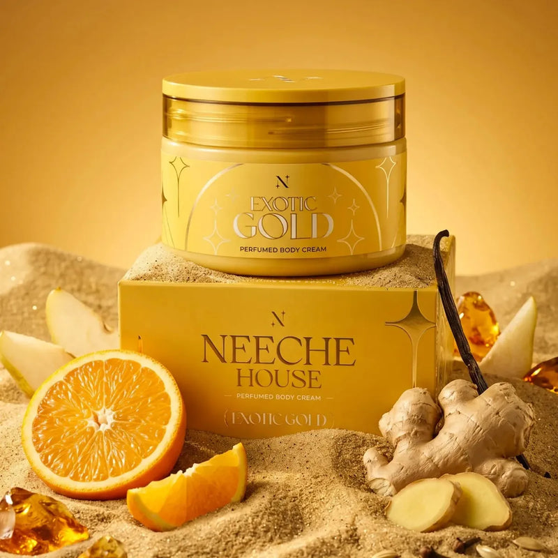 Creme Perfumado Exotic Gold Neeche House 200g Floral