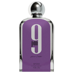 Perfume Árabe 9PM Roxo Pour Femme Afnan 100ml EDP Feminino