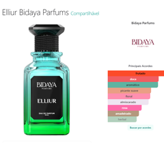 Perfume Árabe Bidaya Elliur 100ml Eau De Parfum Unissex