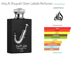 Ishq Al Shuyukh Silver Lattafa Eau De Parfum 100ml