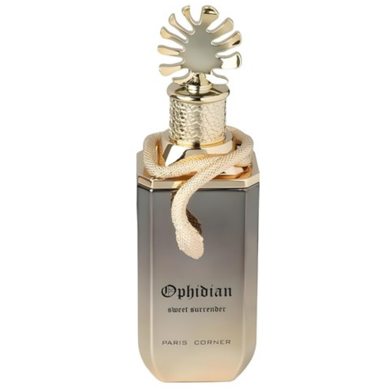 Frasco do perfume Ophidian SS Paris Corner 100ml EDP Unissex, família amadeirado e âmbar.
