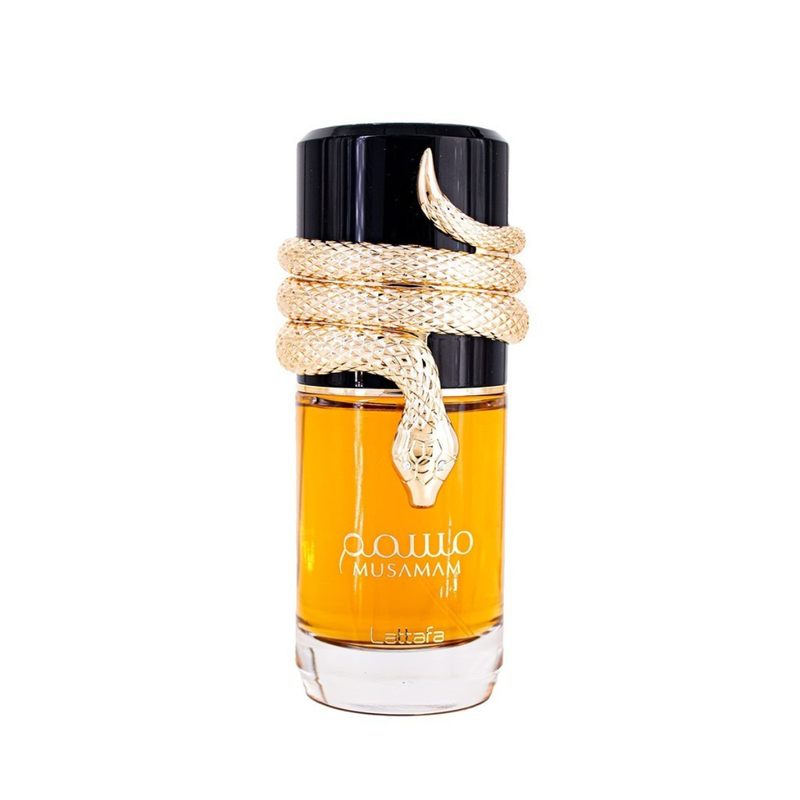 Frasco do perfume Musamam Lattafa Pride EDP 100ml Unisex, família aquático e cítrico.
