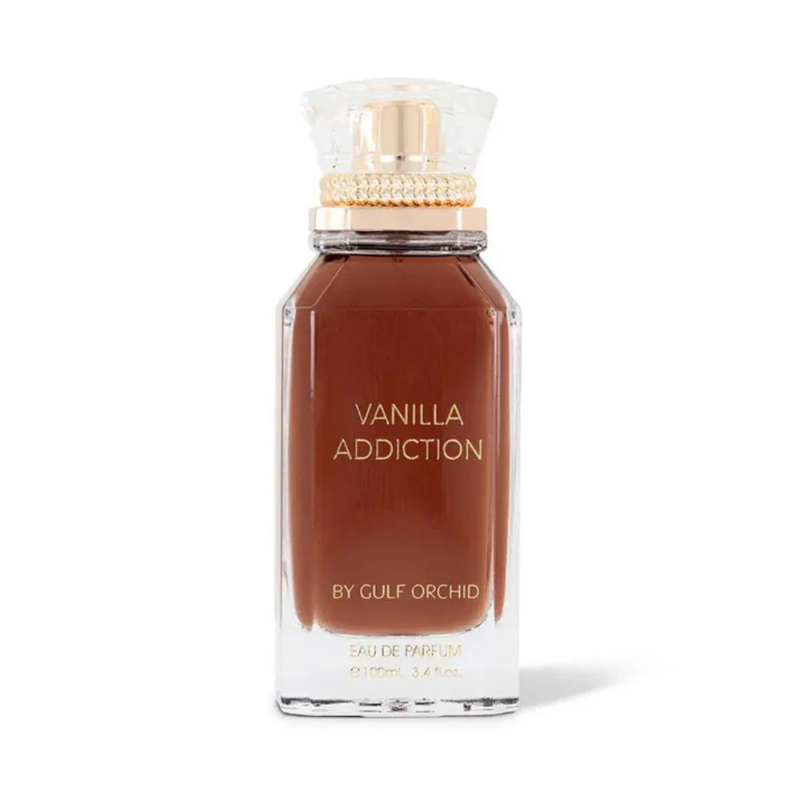 Frasco do perfume Vanilla Gulf Orchid EDP 100ml, família doce/gourmand e floral.