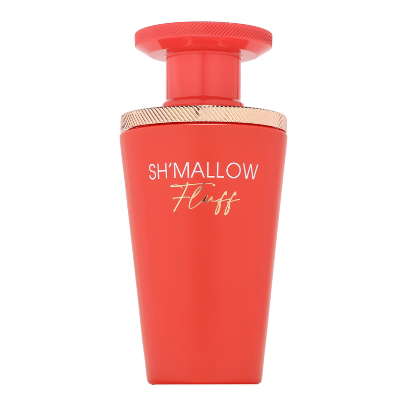 Frasco do perfume Perfume Sh'mallow Fluff French Avenue 100ml EDP Feminino, família floral e doce/gourmand.