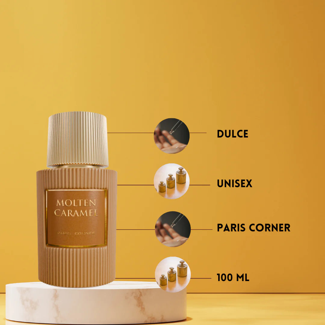 Perfume Caramelo Derretido Paris Corner 100ml EDP Unissex