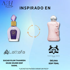 Perfume Lattafa Musk Sugar Plum Eau De Parfum 100ml