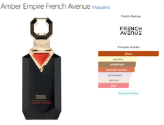 Perfume Árabe Amber Empire French Avenue 100ml EDP
