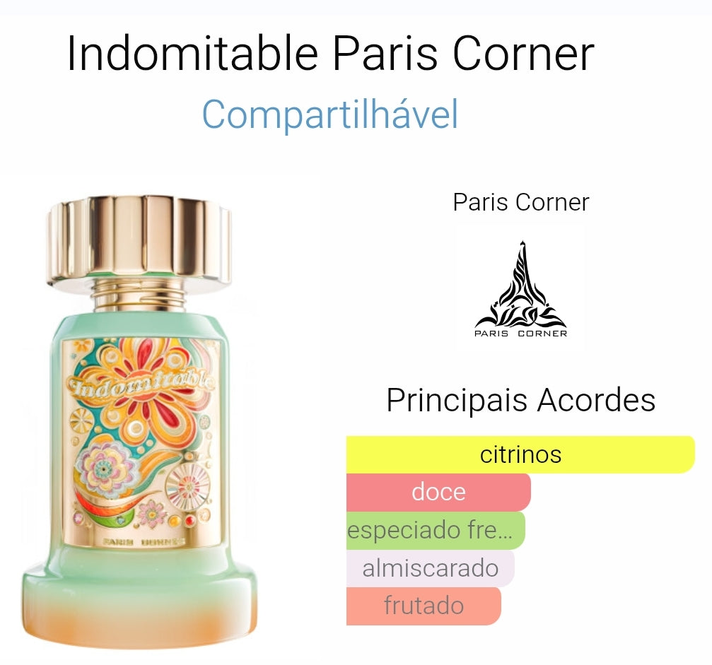 Perfume Indomitable Paris Corner 100ml EDP Masculino