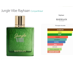 Perfume Árabe Jungle Vibe Rayhaan 100ml EDP Unissex