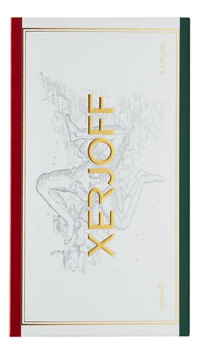 Frasco do perfume Perfume Naxos 1861 Xerjoff 100ml EDP Compartilhável, família amadeirado e âmbar.