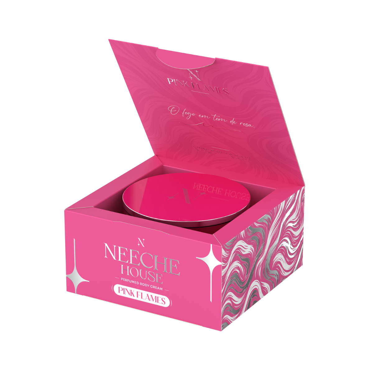 Hidratante Corporal Pink Flames 200ml - Neeche House