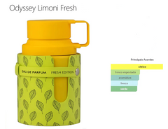 Odyssey Limoni Fresh Edition Armaf  Edp 100ml masculino