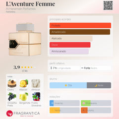 L'Aventure Femme Al Haramain Eau De Parfum 100ml