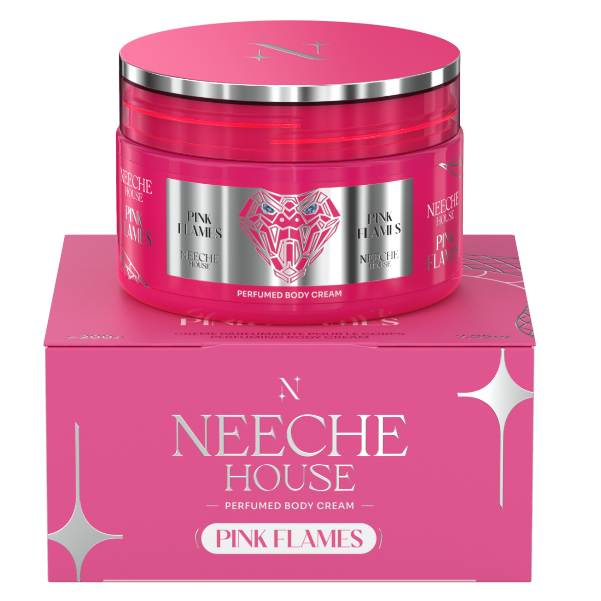 Hidratante Corporal Pink Flames 200ml - Neeche House