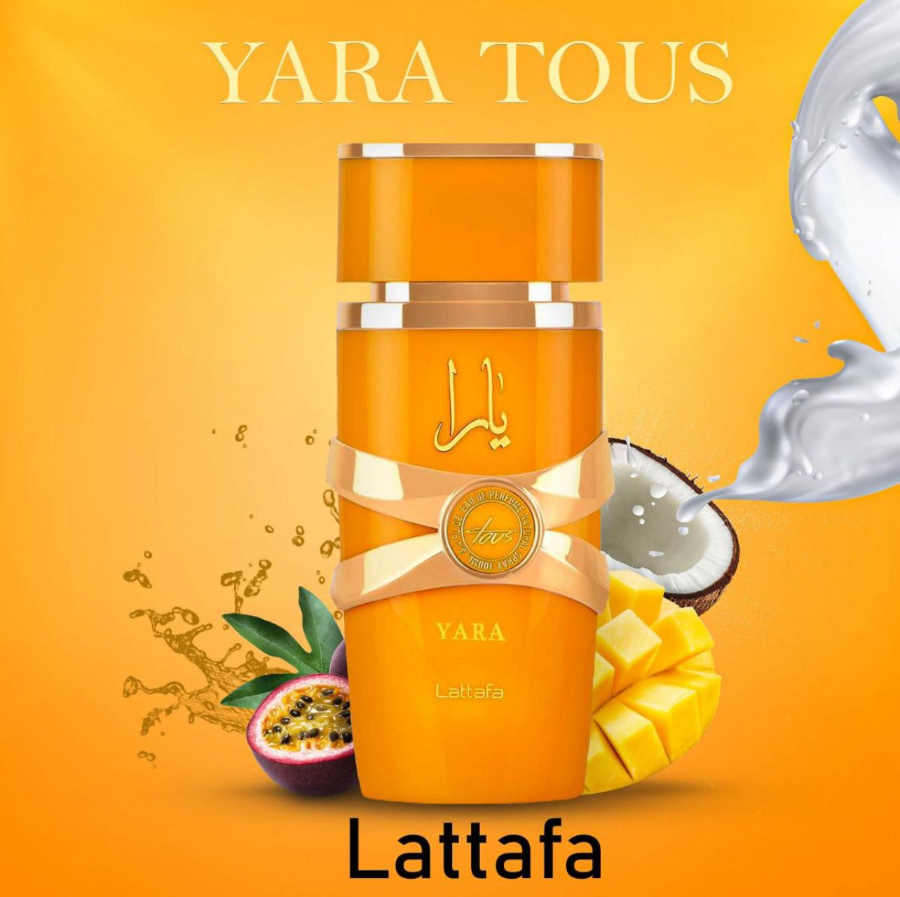Yara Tous Lattafa Eau De Parfum 100ml Feminino