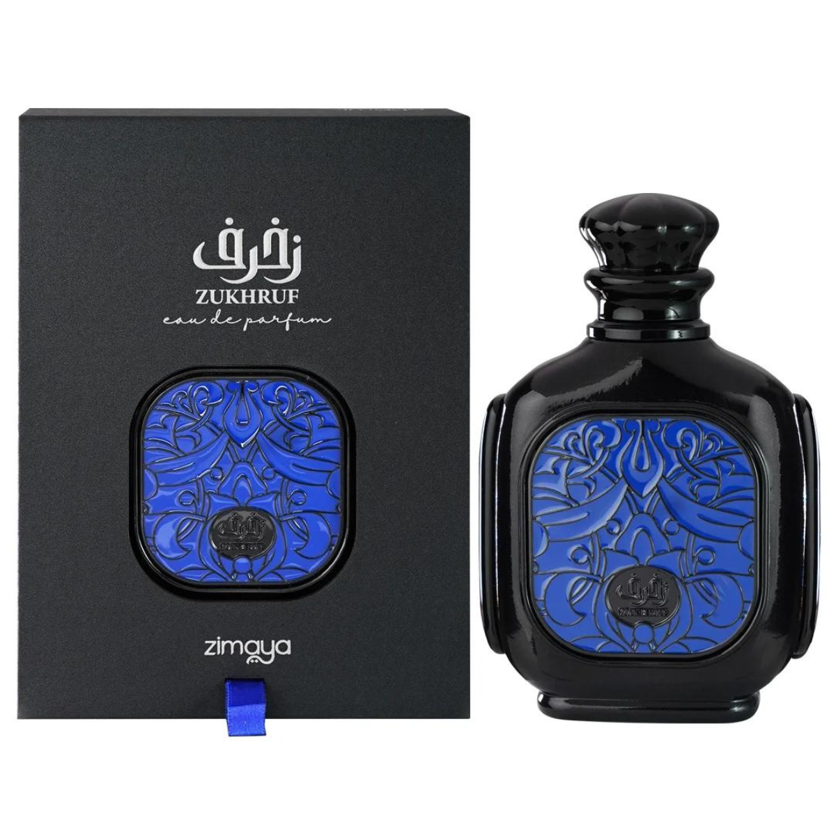 Zukhruf Zimaya Black Eau De Parfum 100ml Masculino