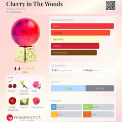 Cherry in The Woods Aurora Scents Eau De Parfum 100ml Feminino