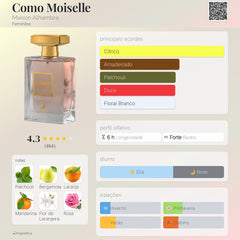 Como Moiselle Maison Al Hambra Edp 100ml Feminino
