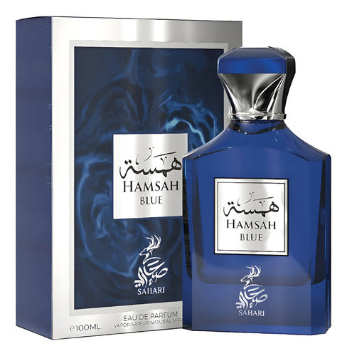 Perfume Árabe Hamsah Blue Sahari 100ml EDP Unissex