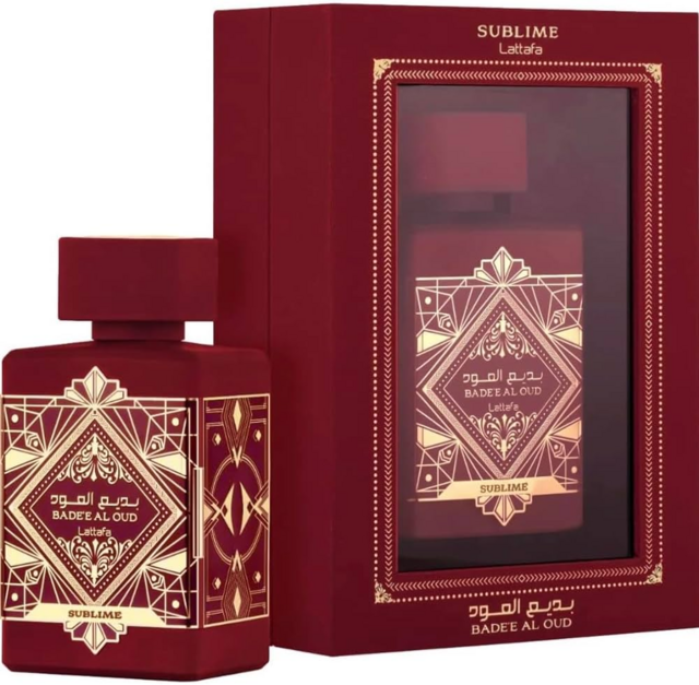 Perfume Árabe Bade'e Al Oud Sublime Lattafa 100ml EDP