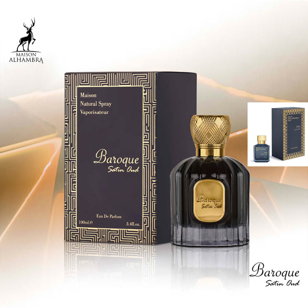 Perfume Baroque Satin Oud Edp Maison Alhambra 100ml