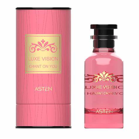 Frasco do perfume Chant on You Asten Eau De Parfum 100ml Masculino, família amadeirado e âmbar.