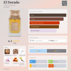 El Dorado French Avenue Extrait De Parfum 100ml