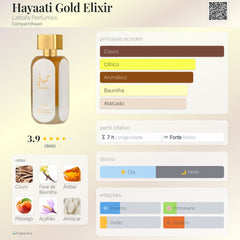 Hayaati Gold Elixir Lattafa Eau De Parfum 100ml
