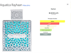 Perfume Árabe Aquatica Rayhaan 100ml EDP