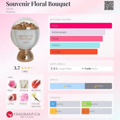 Souvenir Floral Bouquet Afnan Eau De Parfum 100ml Feminino