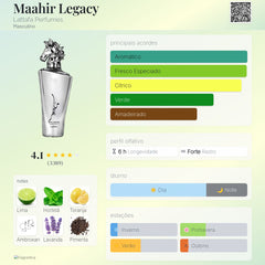 Maahir Legacy Lattafa Edp 100ml