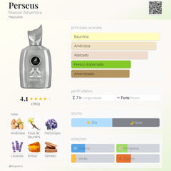 Perseus Maison Al Hambra Masculino EDP 100ml