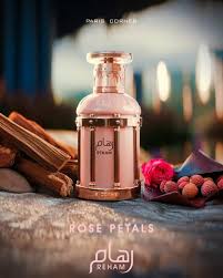 Perfume Árabe Reham Rose Petals Paris Corner 100ml EDP Feminino