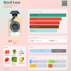 Raed Luxe Lattafa Eau De Parfum 100ml Unisex