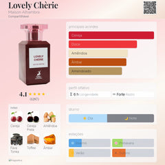Lovely Cherie Maison Al Hambra Edp 80ml Feminino