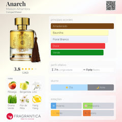 Anarch Maison Al Hambra Eau De Parfum 100ml Unisex