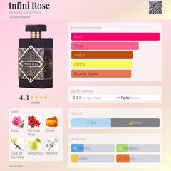 Infini Rose Maison Al Hambra EDP 100ml Unisex