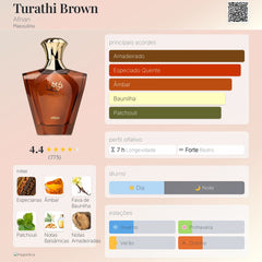 Turathi Brown Afnan Eau De Parfum 90ml Masculino