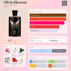 Olivia Blossom Maison Al Hambra EDP 80ml Feminino