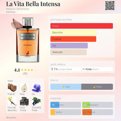 La Vita Bella Intensa Maison Al Hambra EDP 100ml