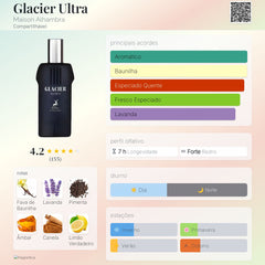 Glacier Ultra Maison Al Hambra 100ml Masculino