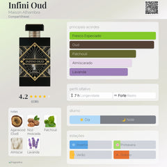 Infini Oud Maison Al Hambra EDP 100ml Unisex