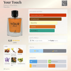 Your Touch Maison Al Hambra EDP 100ml Masculino