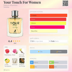 Your Touch Maison Al Hambra EDP 100ml Feminino