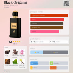 Maison Alhambra Black Origami 100ml Edp Unisex